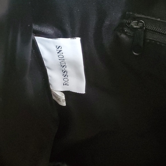 Large Black Beaded Animal Print handbag Tote satchel Ross Simons NEW Seed ANIMAL - Picture 8 of 8